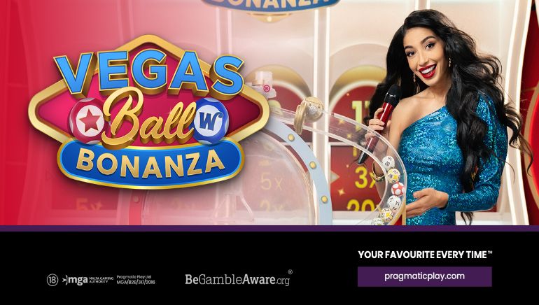 Pragmatic Play發佈Vegas Ball Bonanza™－花俏耀眼的真人遊戲秀！