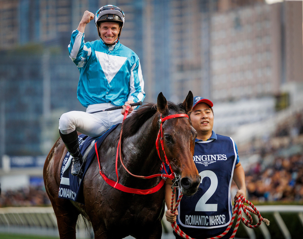 「浪漫勇士」浪琴香港盃抽得第一檔期望勇創歷史